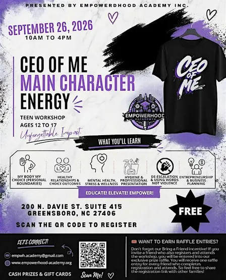 CEO of Me Teen Workshop