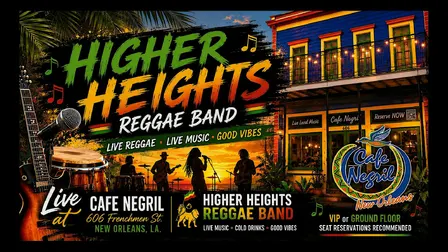 Higher Heights Reggae & R&B LIVE