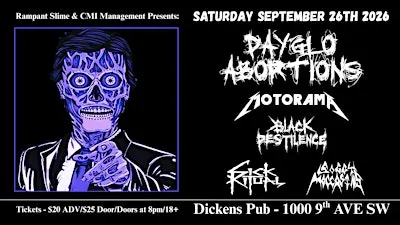 Dayglo Abortions live at Dickens