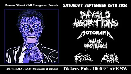 Dayglo Abortions live at Dickens
