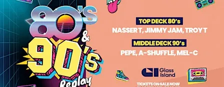 Glass Island - 80's & 90's REPLAY - Sat 14 Nov 2026