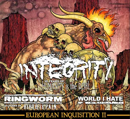 INTEGRITY + RINGWORM + WORLD I HATE + SCATTERED MIND