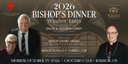 2026 Bishop's Dinner - Windsor-Essex