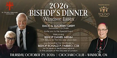 2026 Bishop's Dinner - Windsor-Essex