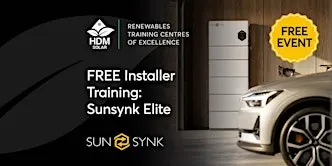 Sunsynk Product Training at HDM Solar Port Talbot