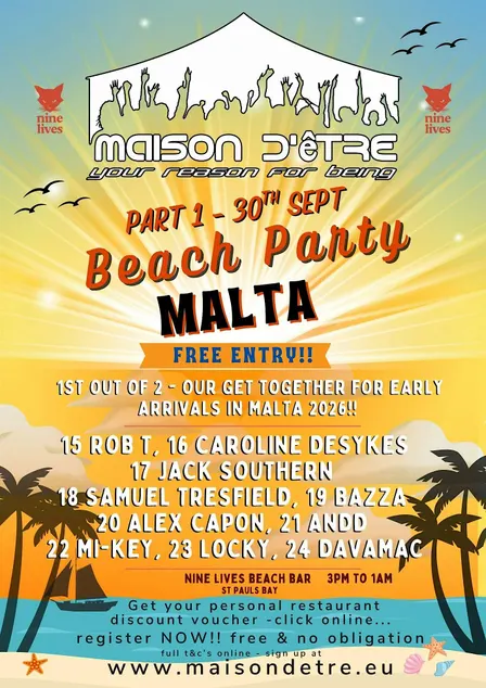 Maison D'etre Malta '26 - PART 1