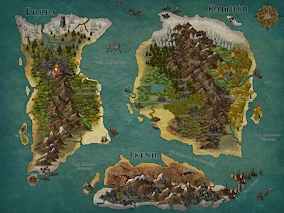 Kids Fantasy Map Making