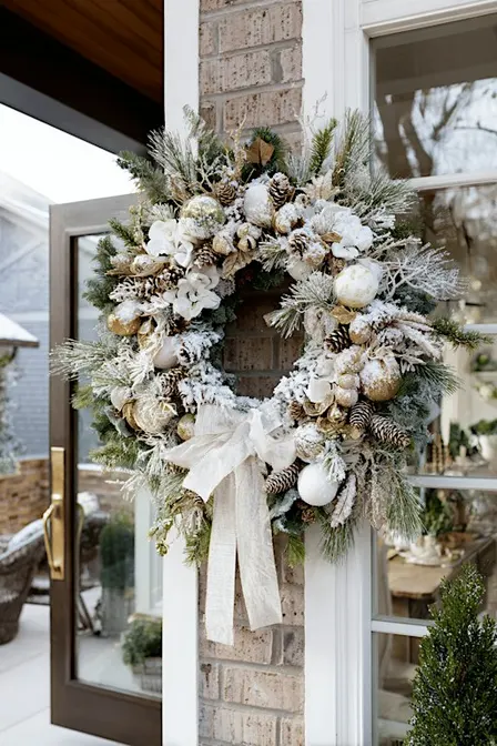 Team Molly Christmas wreath making workshop