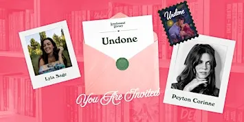 Undone by Peyton Corinne Release Hosted by Lovebound Library