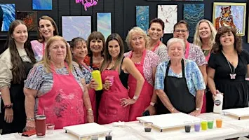 Ladies Night at ATL Fluid Art