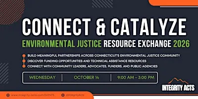 Connect & Catalyze: Environmental Justice Resource Exchange