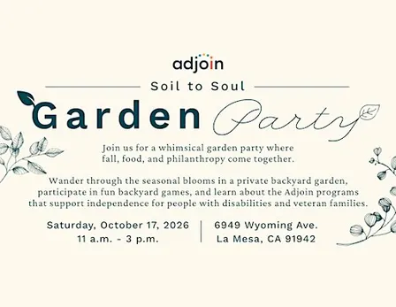 Adjoin Soil to Soul Garden Party Fundraising Event