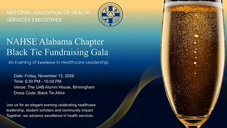 Sponsorship for NAHSE Alabama Black Tie Fundraising Gala