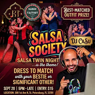 Salsa Society: Salsa Twin Theme @Red Thread in DTSP!