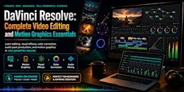 DaVinci Resolve: Complete Video Editing and Motion Graphics Essentials