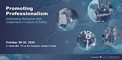 Promoting Professionalism - In Nashville, October 29-30, 2026