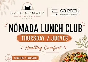Healthy Comfort Thursday · Nómada Lunch Club Madrid