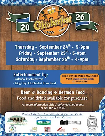 Oviedo Oktoberfest 2026