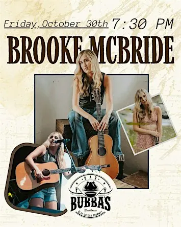 Brooke McBride | Live @ Bubba’s