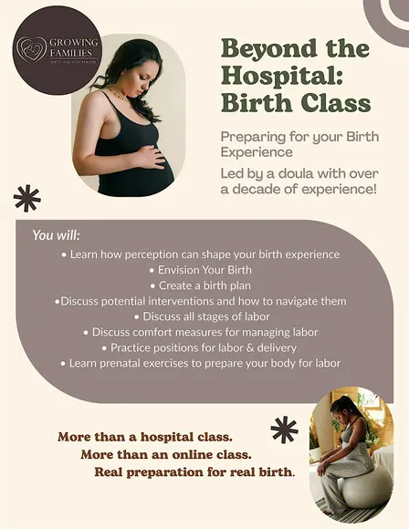 Beyond the Hospital:  Breastfeeding and Birth Classes