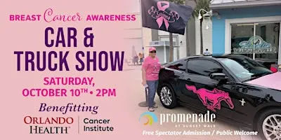Promenade & Orlando Health Breast Cancer Awareness Car & Truck Show