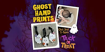 Ghost Handprint Making- Ohio