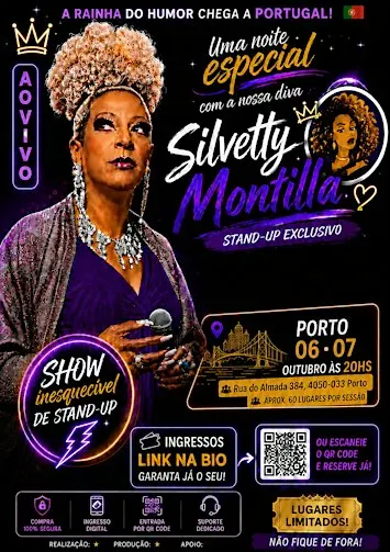 Silvetty Montilla no Porto | Stand-Up Comedy | 07 de Outubro