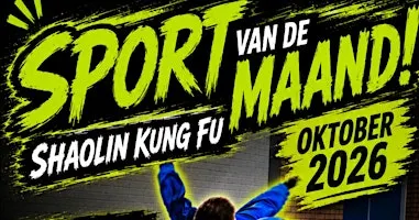 Sport van de Maand 2026 – Shaolin Kung Fu voor kinderen (4 t/m 12 jaar)