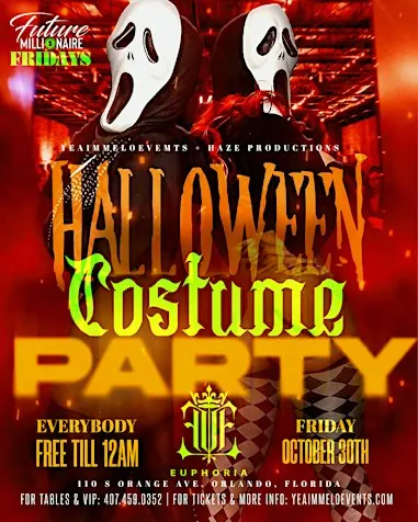 Halloween Costume Party – Future Millionaire Fridays