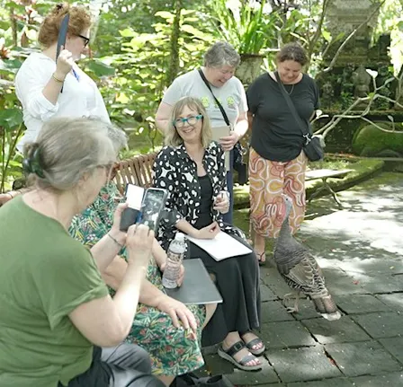 Linocut Retreat in Bali, Creative Breaks Ubud