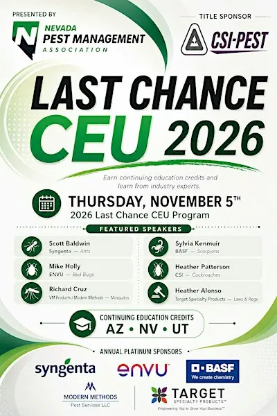 Last Chance CEU 2026