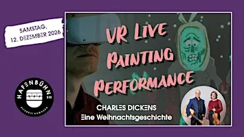 VR Painting Performance, Lesung & Live Musik - Helge Stroemer