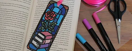Craft Workshop for Adults: Stained Glass Bookmark Making