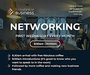 Small Business Networking hosted by Yorkshire In Business