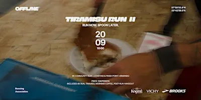 TIRAMISU RUN 2 | 6K, Coffee & Dessert Therapy