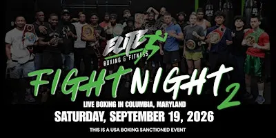 Elite Fight Night 2