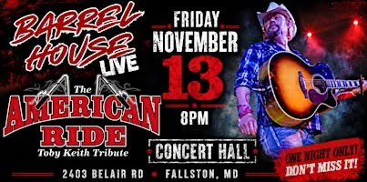 The American Ride (Toby Keith Tribute) at Barrel House Live!