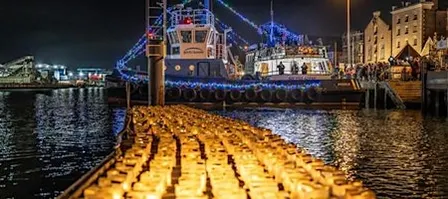 Lewis-Manning Hospice Care's Candles on the Quay | Poole Quay