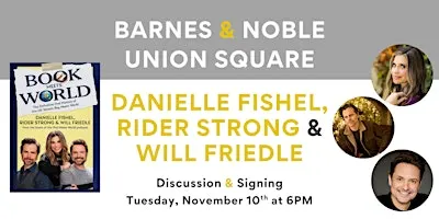 Danielle Fishel, Rider Strong & Will Friedle celebrate BOOK MEETS WORLD