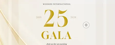 Wisdom International 25th Anniversary Gala