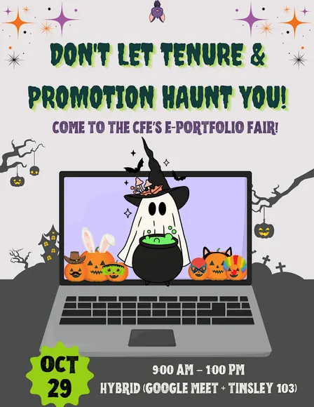 Tenure and Promotion E-Portfolio Fair
