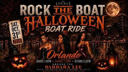 Rock The Boat Orlando: Halloween Boat Ride
