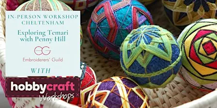 In Person Workshop: Exploring Temari with Penny Hill (Cheltenham)