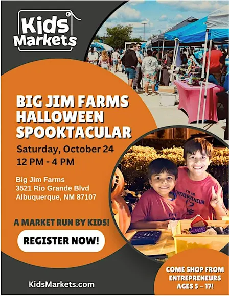 Kids Market at Big Jim Farms Halloween Spooktacular