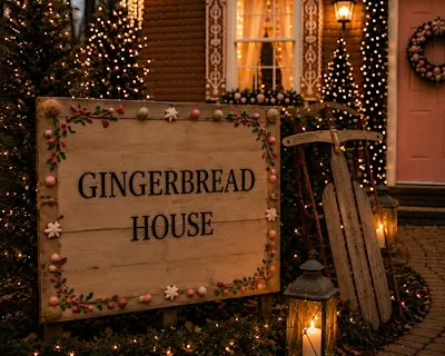 Gingerbread House | Christmas Mini Sessions