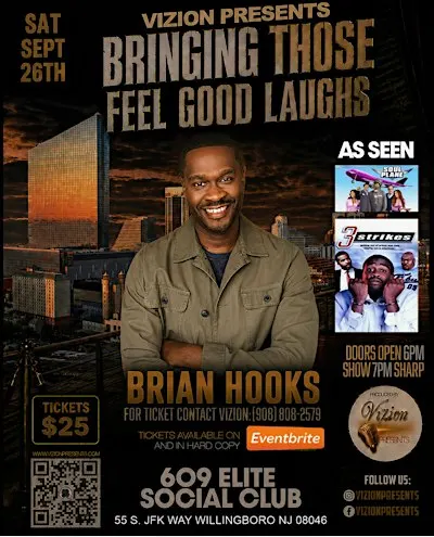Vizion Presents: Bringing Those Feel Good Laughs with Brian Hooks