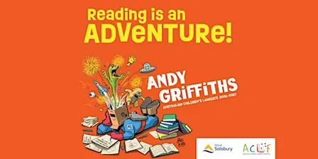 An afternoon with Treehouse series author Andy Griffiths!