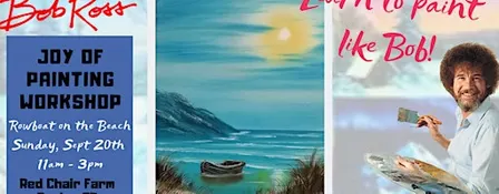 Rowboat on the Beach - Bob Ross Joy of Painting Workshop