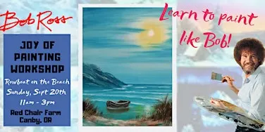Rowboat on the Beach - Bob Ross Joy of Painting Workshop