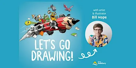 Let's Go Drawing ! With Artist and Illustrator Bill Hope